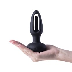 HONEY PLAY BOX Snuggy Analplug mit Flapping-Funktion, Vibration & Fernbedienung