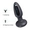 HONEY PLAY BOX Snuggy Analplug mit Flapping-Funktion, Vibration & Fernbedienung