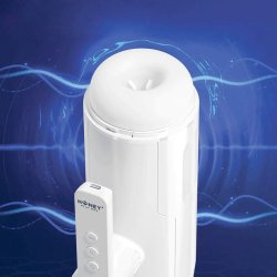 HONEY PLAY BOX Blanche Masturbator mit Stoss- & Vibrationsfunktion