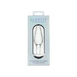 CLARITY Glas-Plug Utopian Floret 10,8 cm