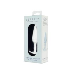 CLARITY Glas-Plug Utopian Floret 10,8 cm