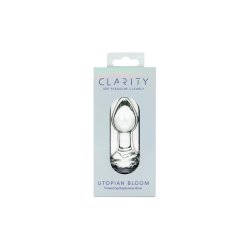 CLARITY Glas-Plug Utopian Bloom 5,9 cm