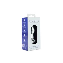 CLARITY Glas-Plug Utopian Bloom 5,9 cm