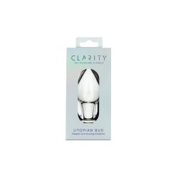 CLARITY Glas-Plug Utopian Bud 9 cm
