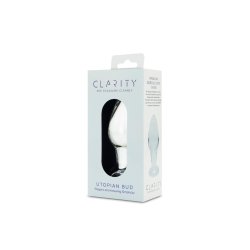 CLARITY Glas-Plug Utopian Bud 9 cm