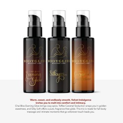 BODYGLISS Massage Lube Travel Edition 3 x 50 ml Velvet Indulgence