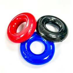 KIOTOS SPORT BALLS Max-Stretch Cockring 3er-Set Multicolor