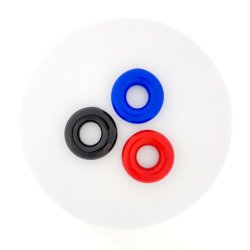 KIOTOS SPORT BALLS Max-Stretch Cockring 3er-Set Multicolor