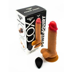 KIOTOS COX Power Squirt Vibration Dildo mit Fernsteuerung