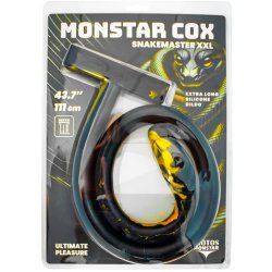 KIOTOS MONSTAR COX Snakemaster XXL Ø 3/5 cm x 111 cm Schwarz/Gold