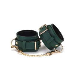 LIEBE SEELE Mossy Chic Leder-Fussfesseln...