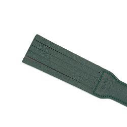 LIEBE SEELE Mossy Chic Dual-Sensation Leder-Paddle Grün