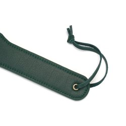 LIEBE SEELE Mossy Chic Dual-Sensation Leder-Paddle Grün