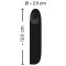 SWEET SMILE Mini Vibrator Schwarz