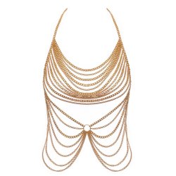 COTTELLI ACCESSOIRES Körperkette aus Metall Gold
