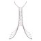 COTTELLI ACCESSOIRES Körperkette mit Neckholder Silber
