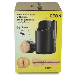 KIIROO Keon WiFi Automatic Masturbator Combo Set Feel Victoria June Interaktiv & App-steuerbar
