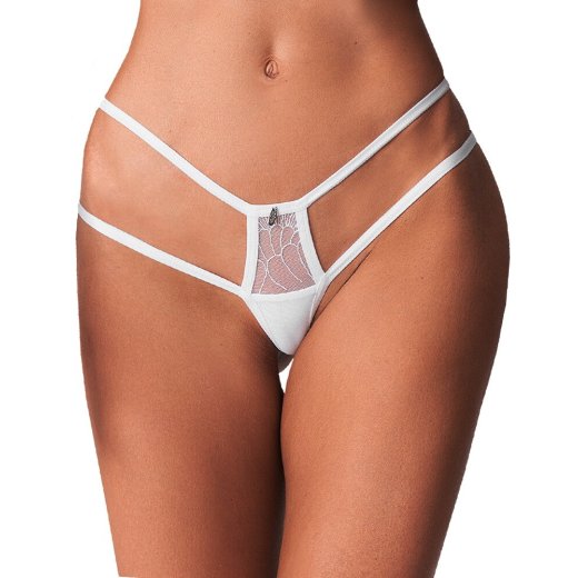 OBSESSIVE Thong Arrowel Weiss