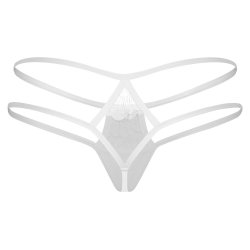 OBSESSIVE Thong Arrowel Weiss