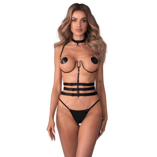 OBSESSIVE PREMIUM Harness Premisis One Size Schwarz
