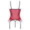 COTTELLI LINGERIE X-Mas Dessous-Set 2-teilig Rot/Weiss Small/Medium
