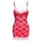 COTTELLI LINGERIE Negligé X-Mas Rot/Weiss