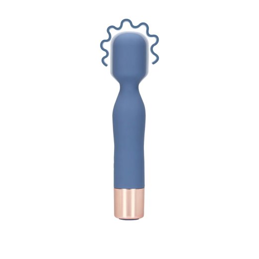 LOVELINE Mini Wand Vibrator Blau