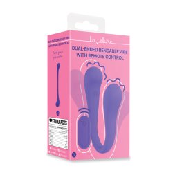 LOVELINE Dual-Ended Bendable Vibe mit Fernbedienung Violett