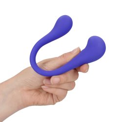 LOVELINE Dual-Ended Bendable Vibe mit Fernbedienung Violett