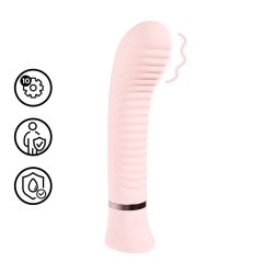 LOVELINE Divine Ribbed G-Spot Vibe Rosé