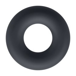 LEVELZ Solid Silicone Cockring Small Black