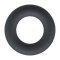 LEVELZ Solid Silicone Cockring Large Black