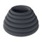 LEVELZ Classic Silicone Cockring 6er-Set Schwarz