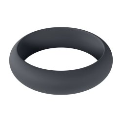 LEVELZ Wide O Silicone Cockring Medium 35 mm Schwarz