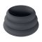 LEVELZ Wide O Silicone Cockring 3er-Set S/M/L Schwarz