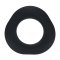 LEVELZ Ergo Liquid Silicone Cockring Schwarz