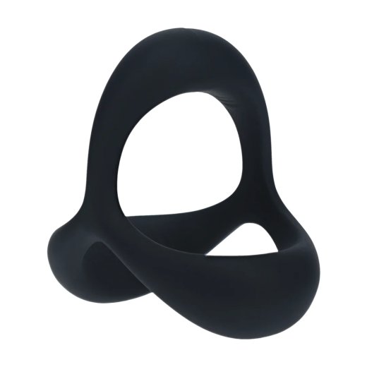 LEVELZ Tri O Ergo Silicone Cockring Schwarz