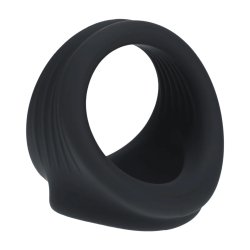 LEVELZ Silicone Cock & Ball Harness Schwarz