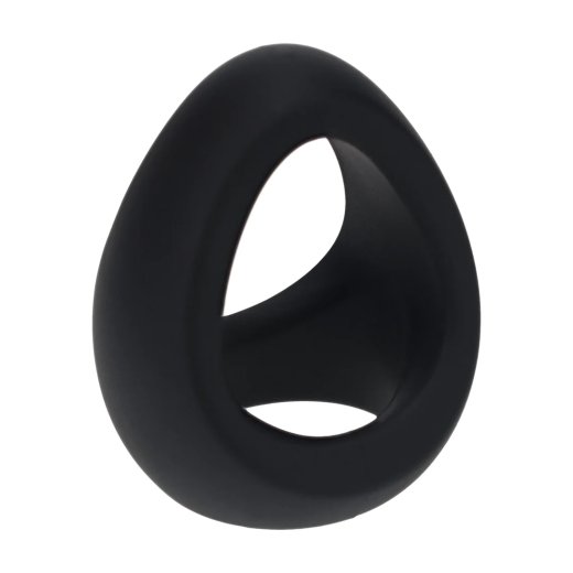 LEVELZ Soft Tri O Silicone Cockring Schwarz