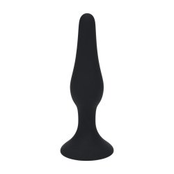 LEVELZ Slim Silicone Anal-Plug Small Schwarz