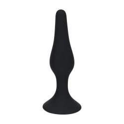 LEVELZ Slim Silicone Anal Plug Medium Schwarz