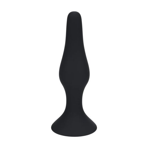LEVELZ Slim Silicone Anal Plug Large Schwarz