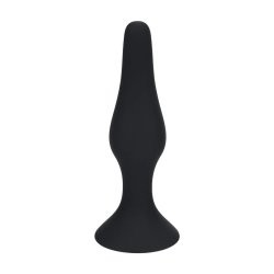 LEVELZ Slim Silicone Anal Plug Large Schwarz