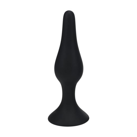 LEVELZ Slim Silicone Anal-Plug X-Large Schwarz