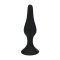 LEVELZ Slim Silicone Anal-Plug X-Large Schwarz