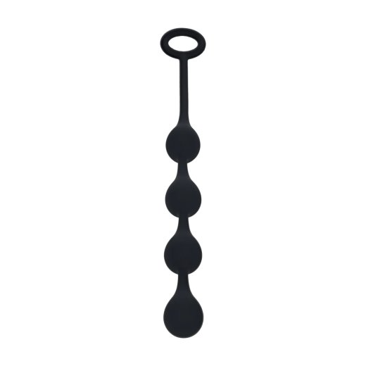 LEVELZ Waterdrop Silicone Anal Balls Small Ø 2 cm Schwarz