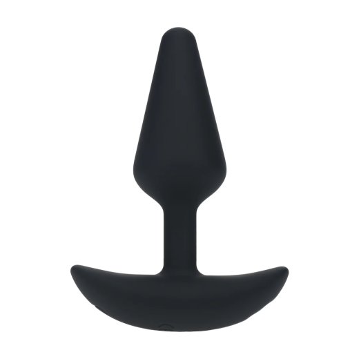 LEVELZ Classic Vibrating Silicone Anal-Plug Small Schwarz