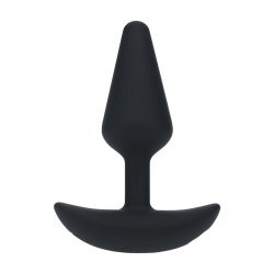 LEVELZ Classic Vibrating Silicone Anal-Plug Small Schwarz