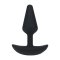 LEVELZ Classic Vibrating Silicone Anal-Plug Small Schwarz
