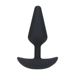 LEVELZ Classic Vibrating Silicone Anal-Plug Medium Schwarz